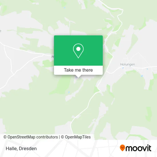 Карта Halle