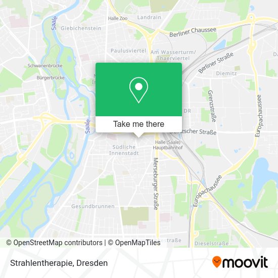 Карта Strahlentherapie