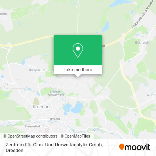 Карта Zentrum Für Glas- Und Umweltanalytik Gmbh