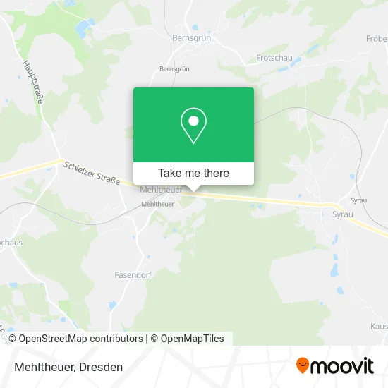 Карта Mehltheuer