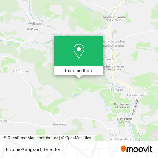 Карта Erschießungsort
