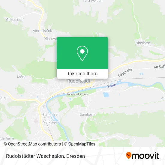 Карта Rudolstädter Waschsalon