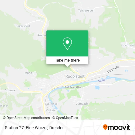 Station 27: Eine Wurzel map