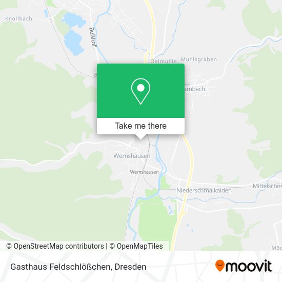 Карта Gasthaus Feldschlößchen