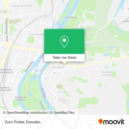 Карта Zum Prater