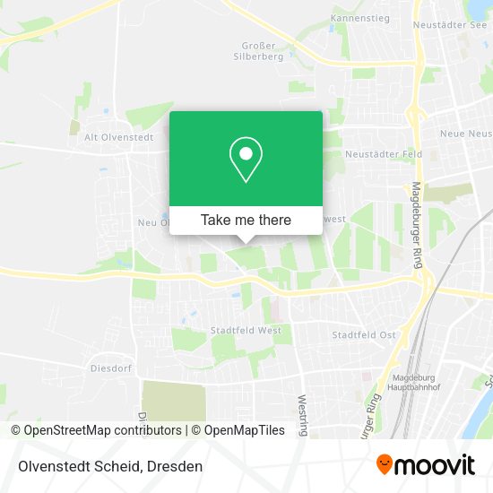 Карта Olvenstedt Scheid