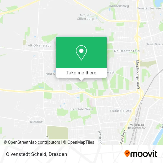 Карта Olvenstedt Scheid