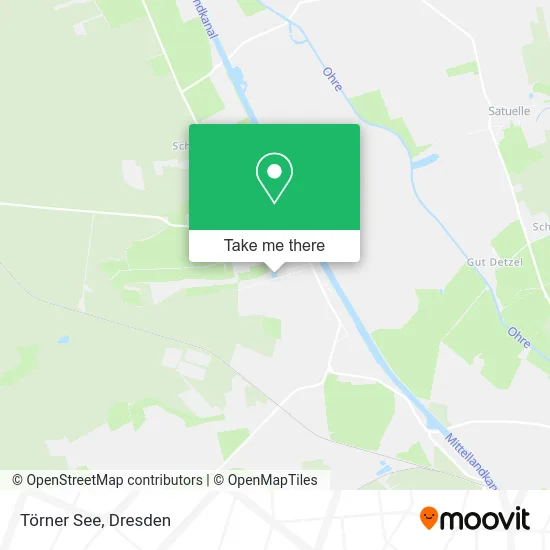 Карта Törner See