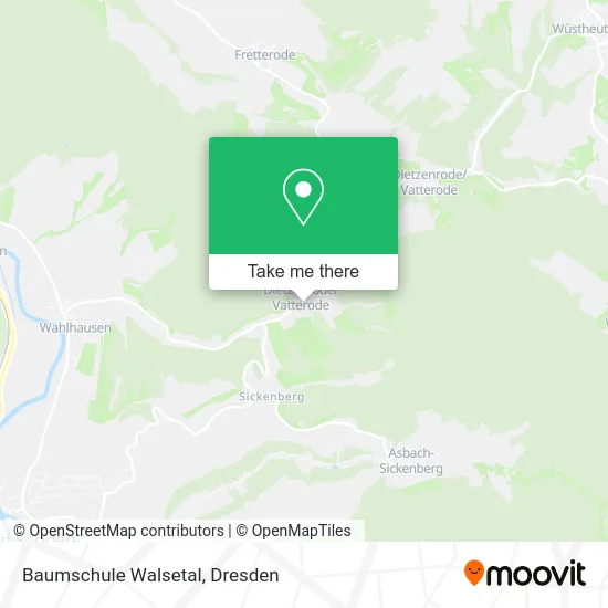 Карта Baumschule Walsetal
