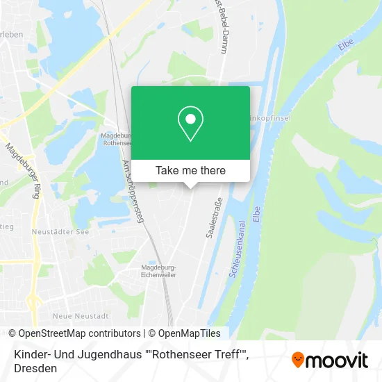 Карта Kinder- Und Jugendhaus ""Rothenseer Treff""
