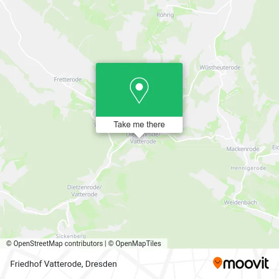 Карта Friedhof Vatterode