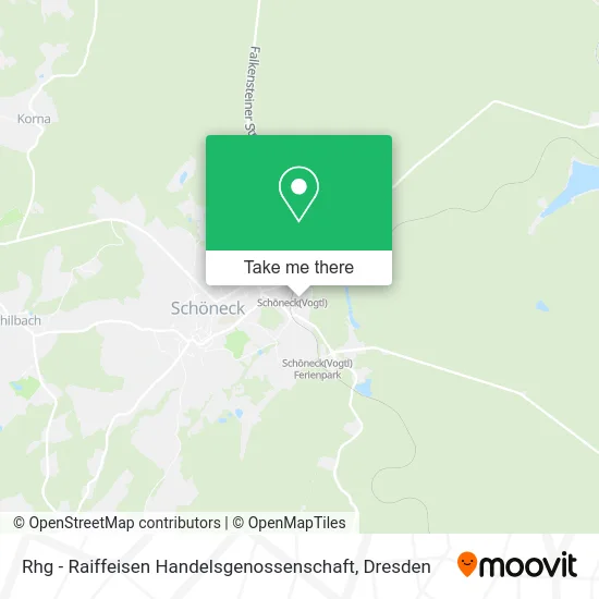 Карта Rhg - Raiffeisen Handelsgenossenschaft