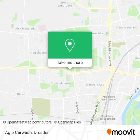 Agip Carwash map