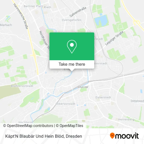 Карта Käpt'N Blaubär Und Hein Blöd