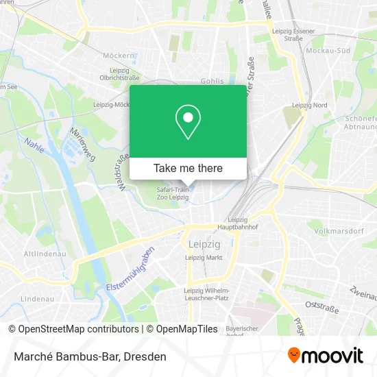 Карта Marché Bambus-Bar