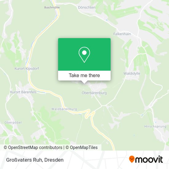 Карта Großvaters Ruh