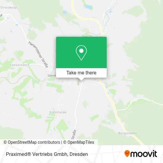 Карта Praximed® Vertriebs Gmbh