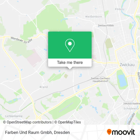 Карта Farben Und Raum Gmbh