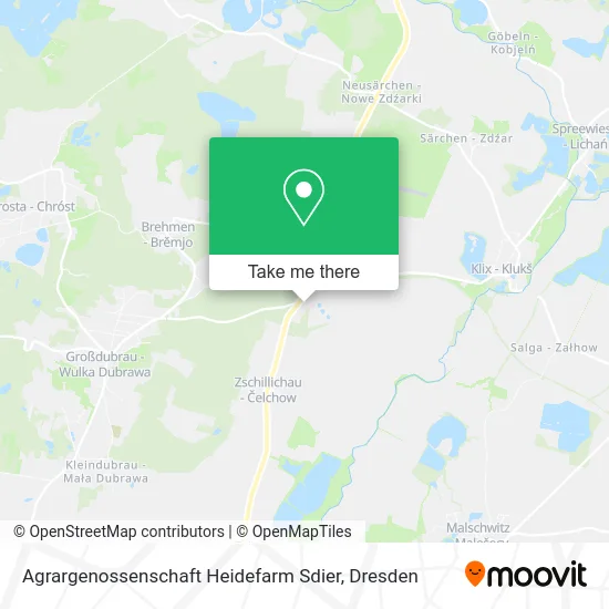 Карта Agrargenossenschaft Heidefarm Sdier