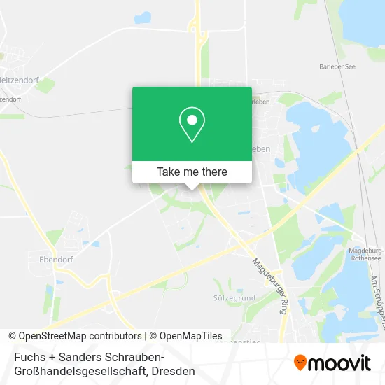 Карта Fuchs + Sanders Schrauben-Großhandelsgesellschaft