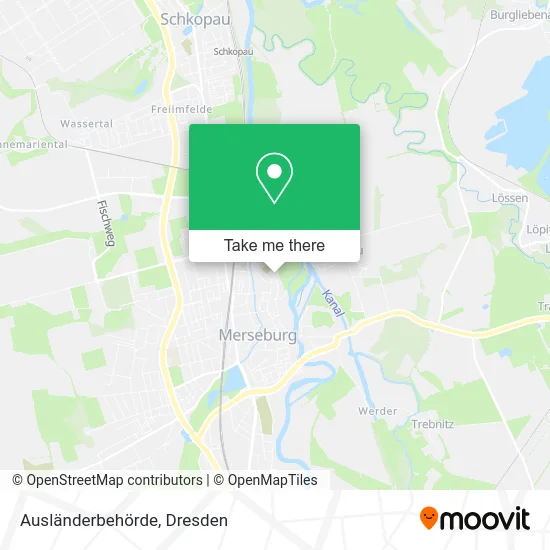 Карта Ausländerbehörde