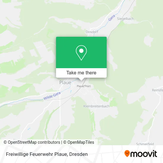 Карта Freiwillige Feuerwehr Plaue