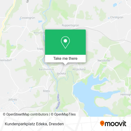 Карта Kundenparkplatz Edeka