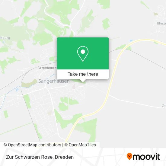 Карта Zur Schwarzen Rose