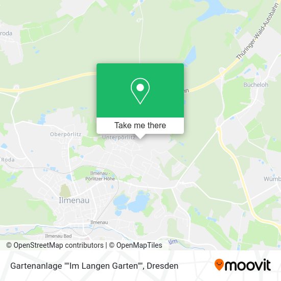 Карта Gartenanlage ""Im Langen Garten""