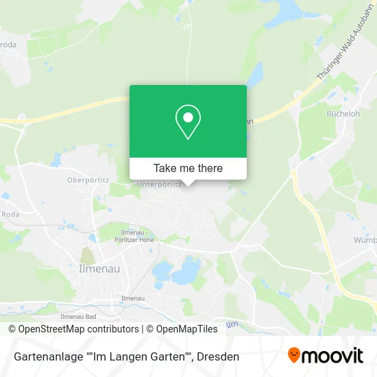Карта Gartenanlage ""Im Langen Garten""