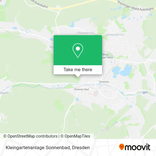 Карта Kleingartenanlage Sonnenbad