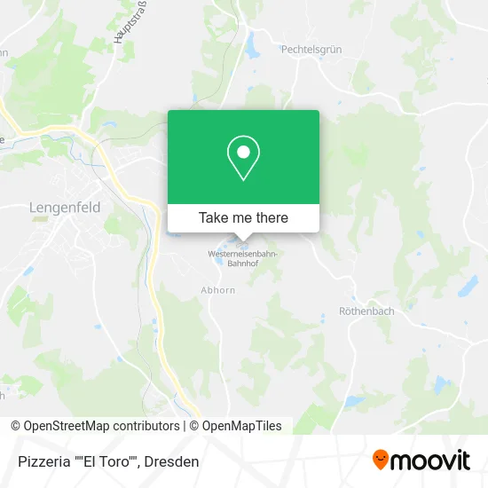 Карта Pizzeria ""El Toro""