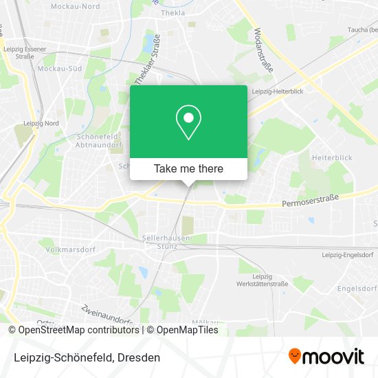 Карта Leipzig-Schönefeld