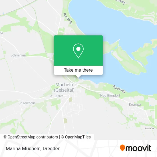 Карта Marina Mücheln