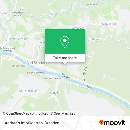 Карта Andrea's Imbißgarten