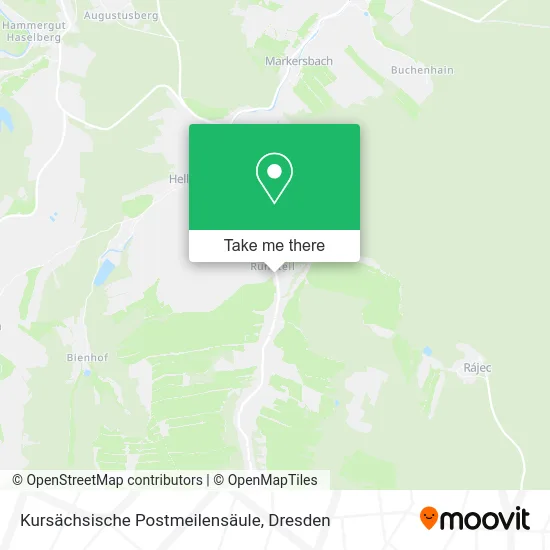 Карта Kursächsische Postmeilensäule