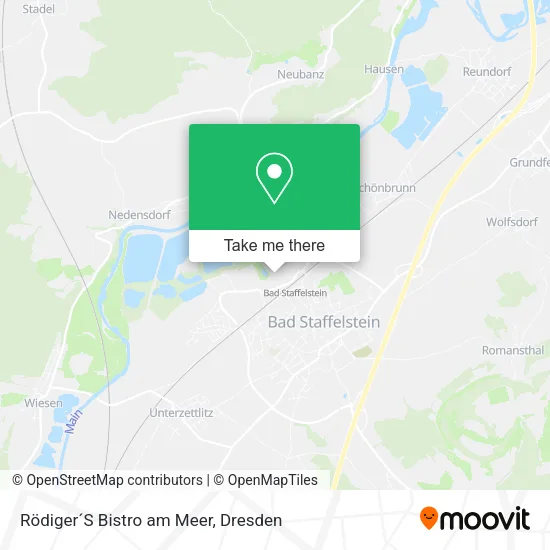 Карта Rödiger´S Bistro am Meer