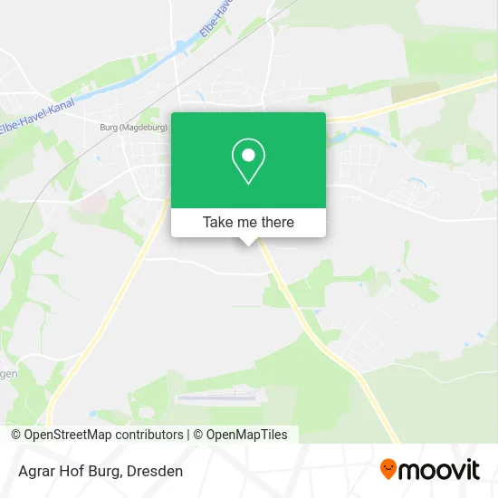 Agrar Hof Burg map