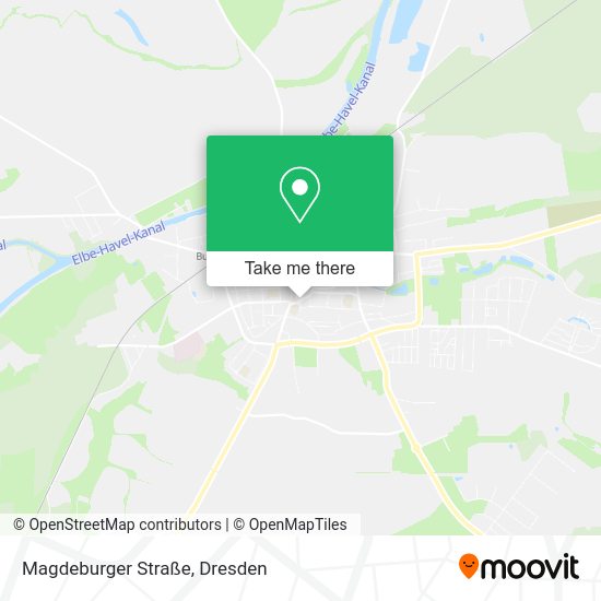 Карта Magdeburger Straße