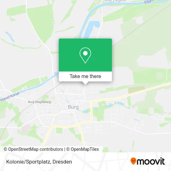 Карта Kolonie/Sportplatz