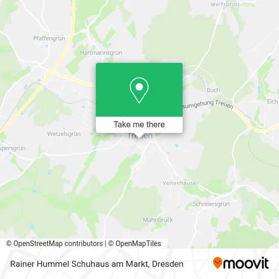 Карта Rainer Hummel Schuhaus am Markt