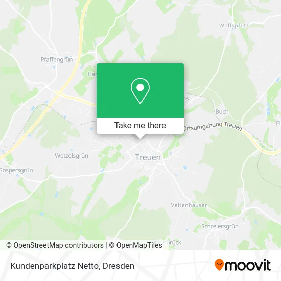 Карта Kundenparkplatz Netto