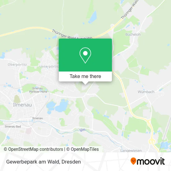 Карта Gewerbepark am Wald