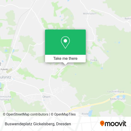 Карта Buswendeplatz Gickelsberg