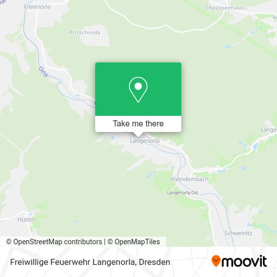 Карта Freiwillige Feuerwehr Langenorla