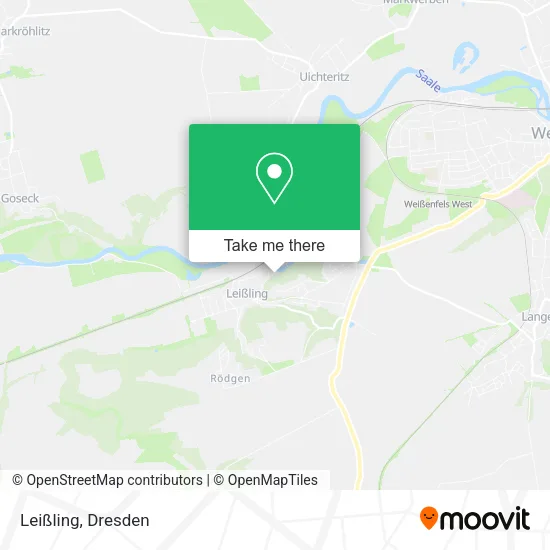 Карта Leißling