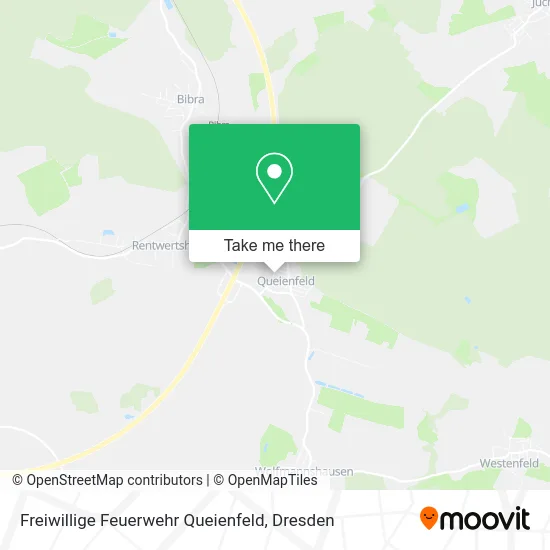 Карта Freiwillige Feuerwehr Queienfeld