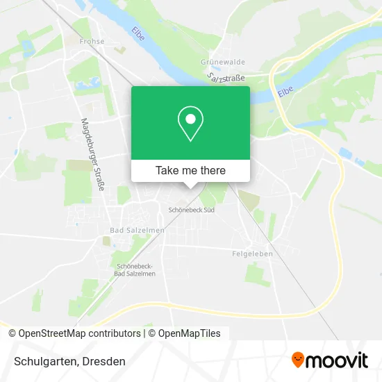 Карта Schulgarten