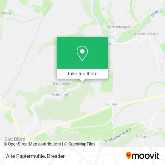 Карта Alte Papiermühle