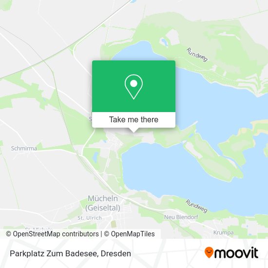 Карта Parkplatz Zum Badesee